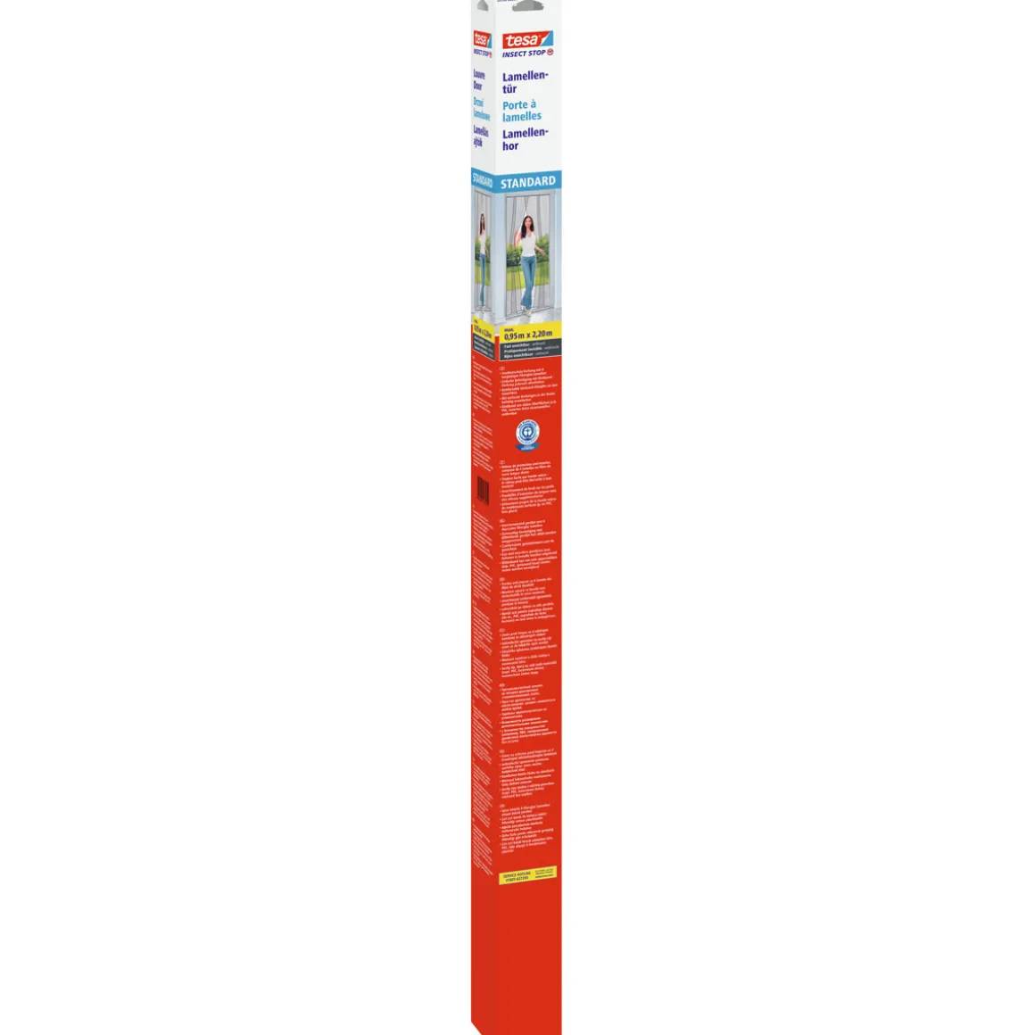 Tesa Fliegengitter Lamellentür anthrazit 0,95 x 2,20 m