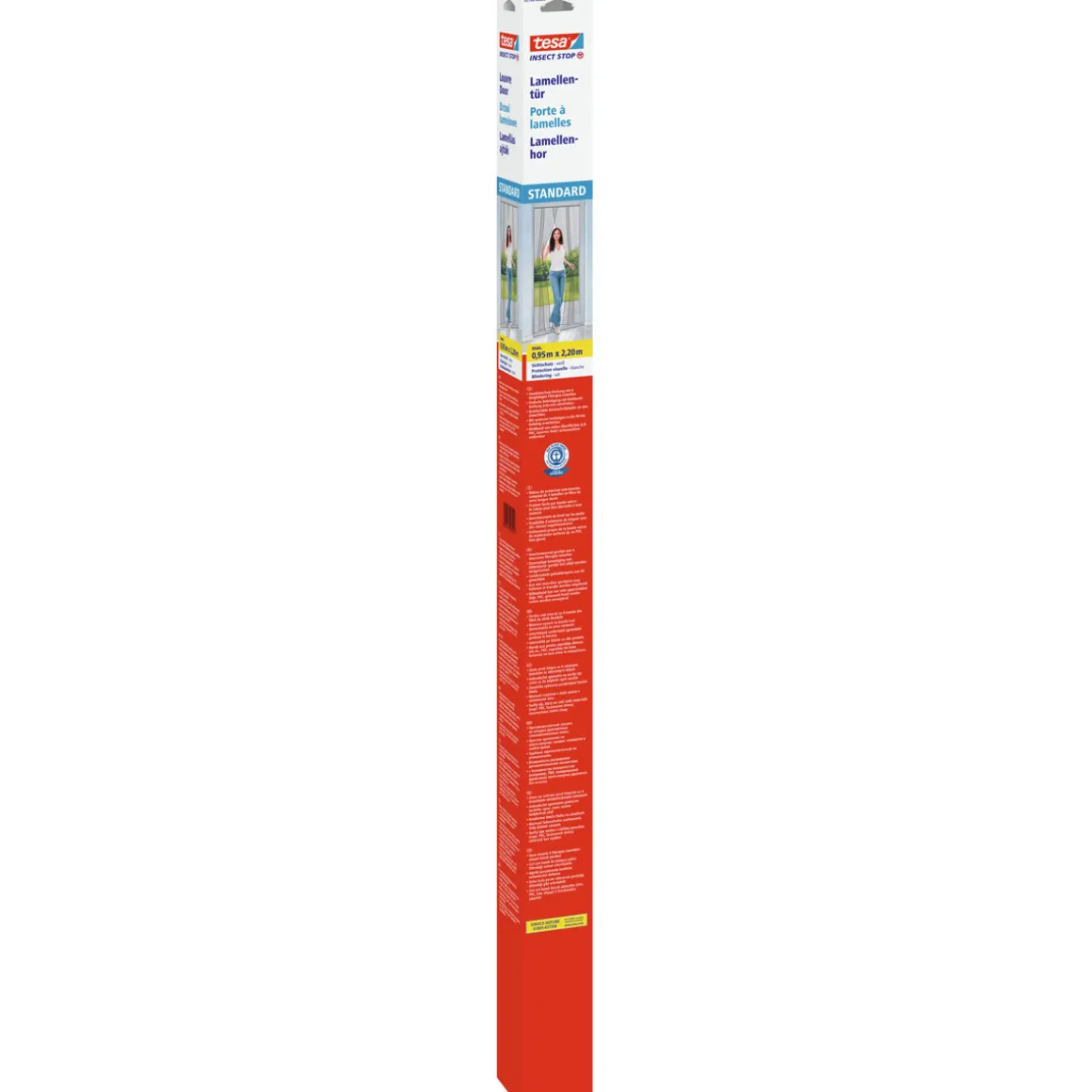 tesa Fliegengitter Lamellentuer, weiss2,20 x 0,95m