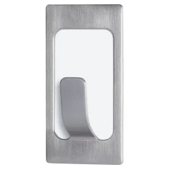 Tesa Haken Powertstripe Small Metallic Rechteck 2 Haken und 4 Strips