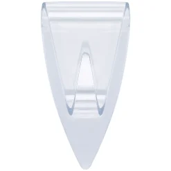 Tesa Klebehaken transparent Glas 5 Stück Traglast 5 x 0,2 kg