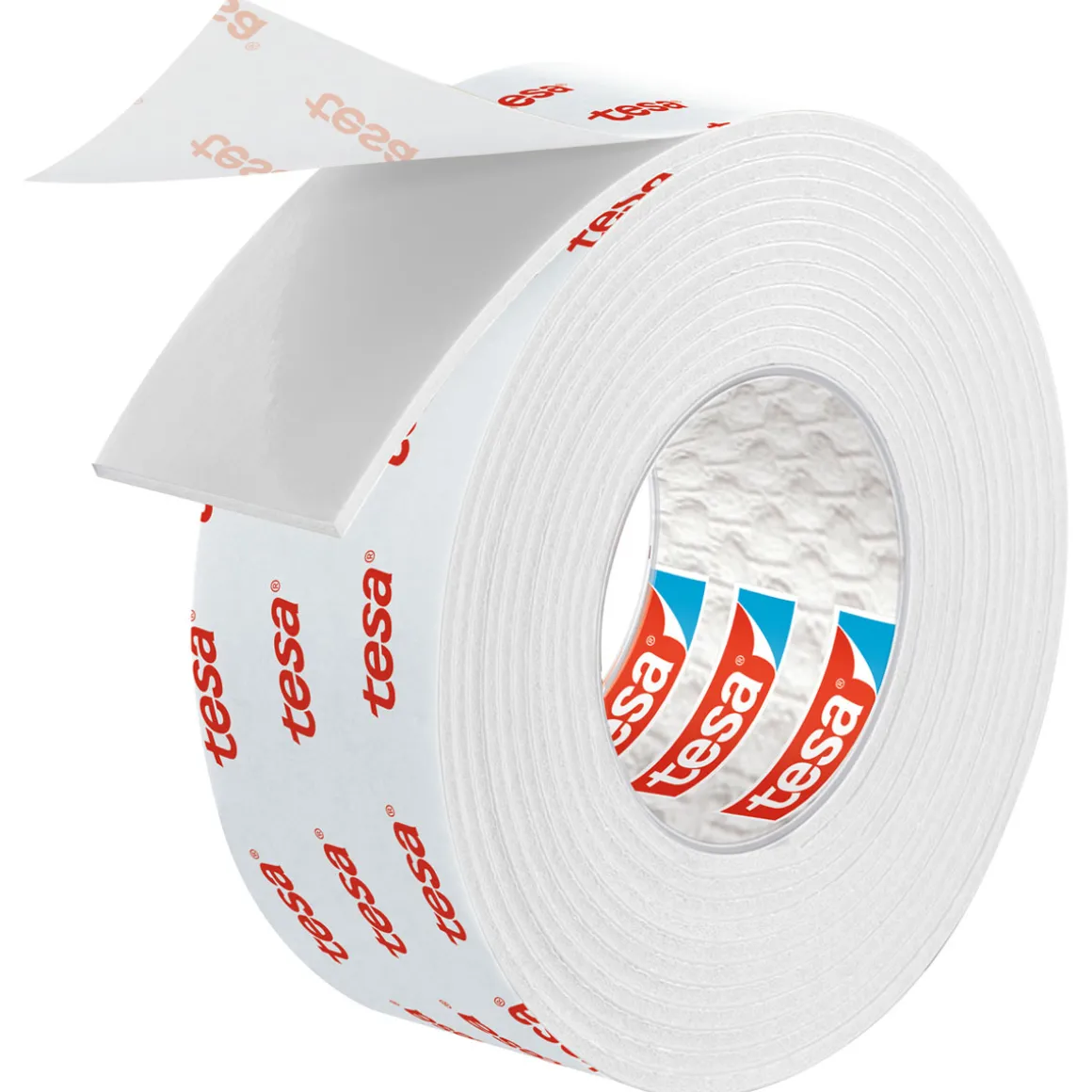 Tesa Montageband für Tapete und Putz 1,5 mm x 19 mm Traglast 10 kg