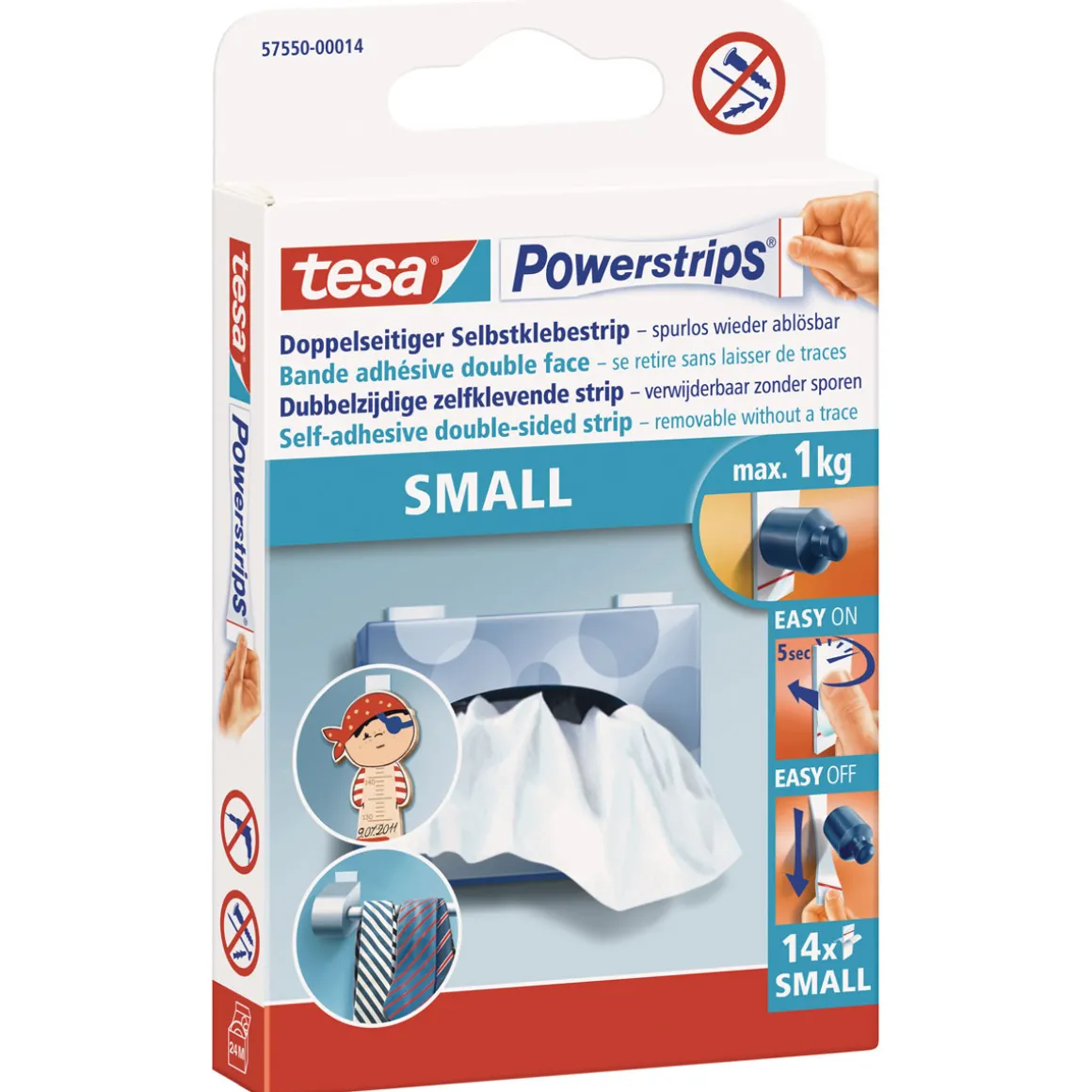 Tesa Power Strips Mini