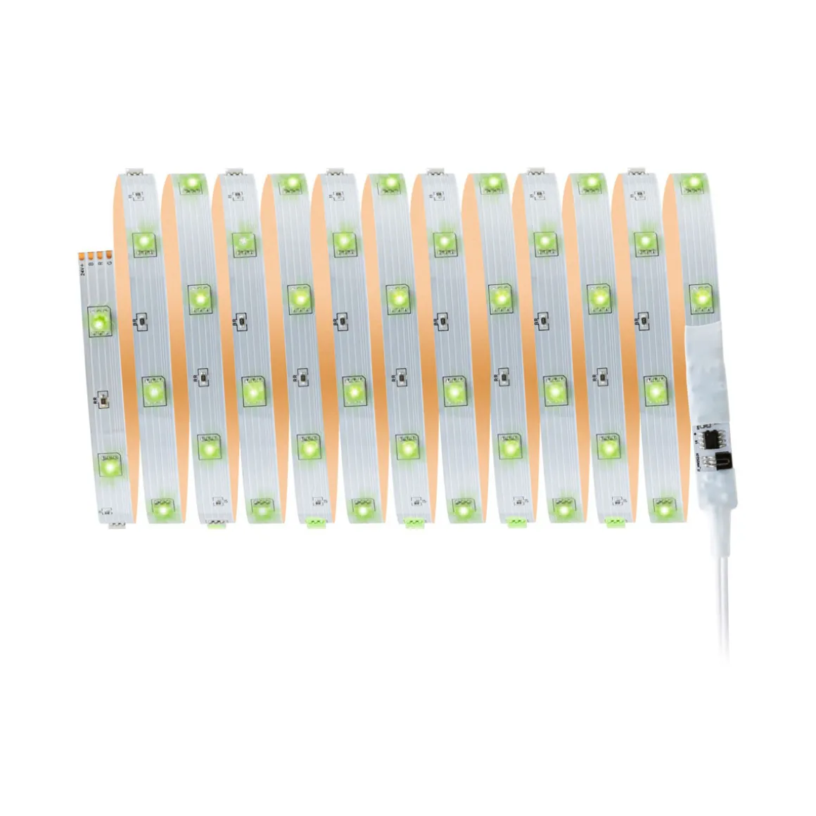 TIP LED Stripe Komplett Set 5m RGB IP2013W 230/24V weiss