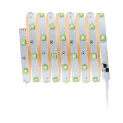 TIP LED Stripe Komplett Set 3m RGB IP208W 230/24V weiss