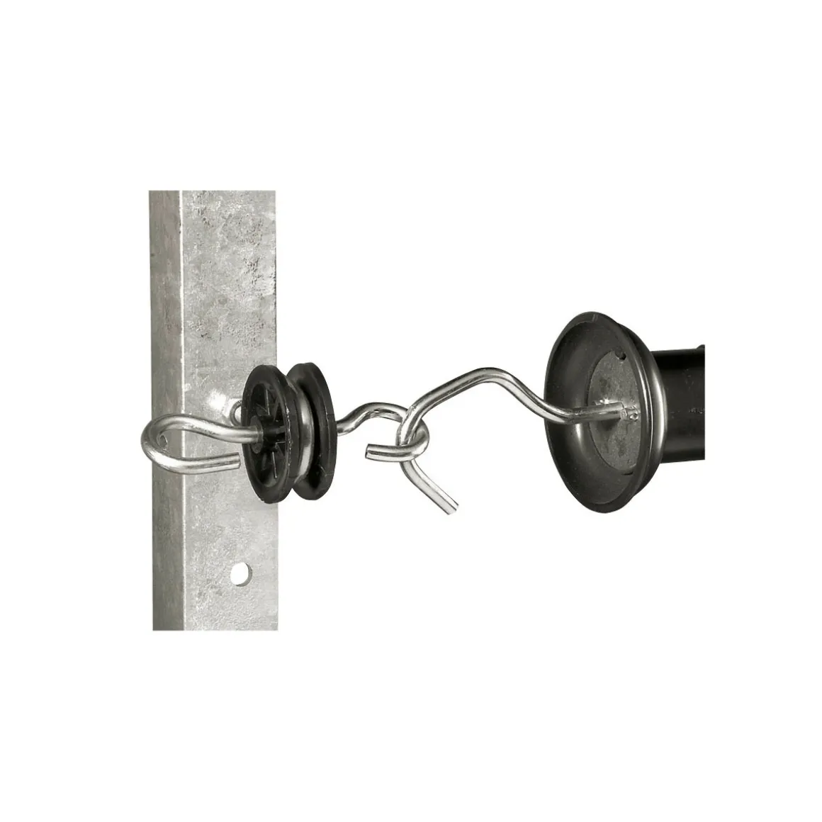 Togriffisolator M6 schwarz 10 Stück