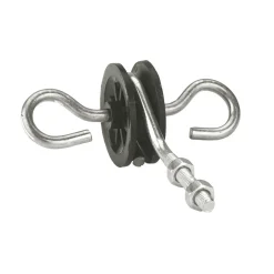 Togriffisolator M6 schwarz 10 Stück