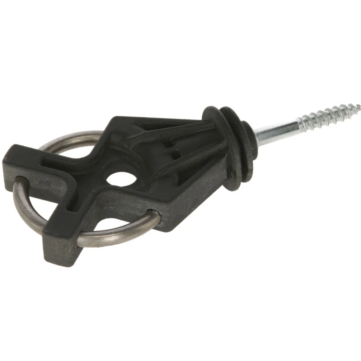 Torisolator X3 Durchmesser 6 mm verzinkt schwarz 10 Stück
