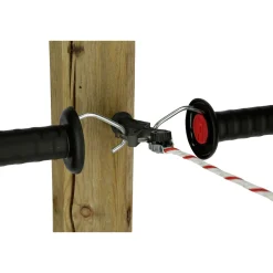 Torisolator X3 Durchmesser 6 mm verzinkt schwarz 10 Stück