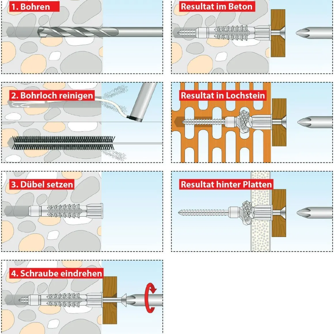 TOX Allzweckdübel Deco 10/66 Rudo