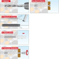 TOX Spreizdübel Barracuda 5/25 mit Schraube
