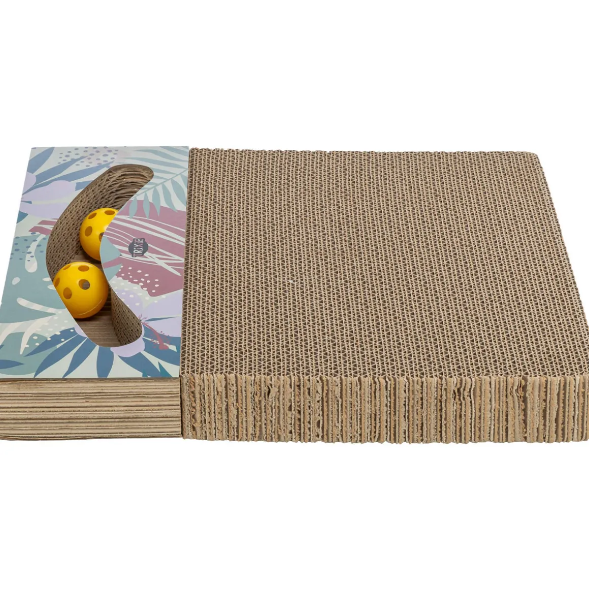 TrixieKratzpappe mit Katzenminze bunt 38 x 30 x 5 cm