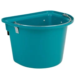 Turnier-Futterkrippe mit Einhängebeutel 12 L blau