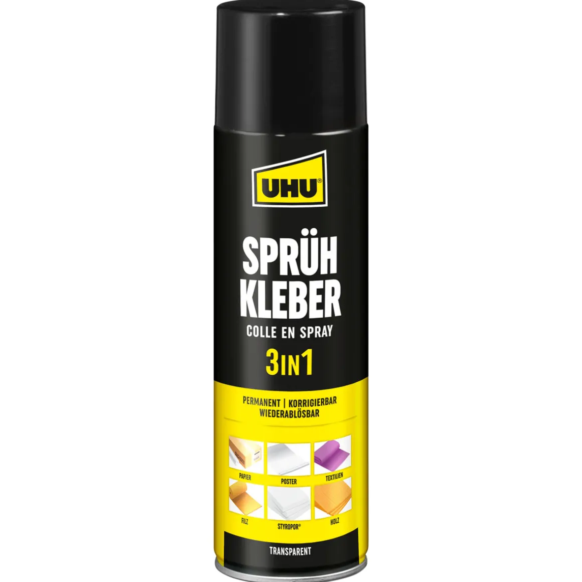 UHUSprühkleber 3 in 1 500 ml