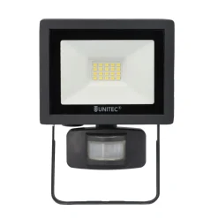 Unitec LED Wandstrahler mit Bewegungsmelder 10W 800lm anthrazit