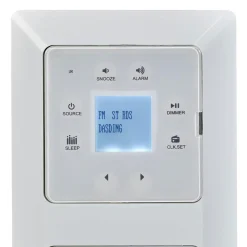 Unitec Unterputz-Radio mit Touchfunktion und Bluetooth weiß