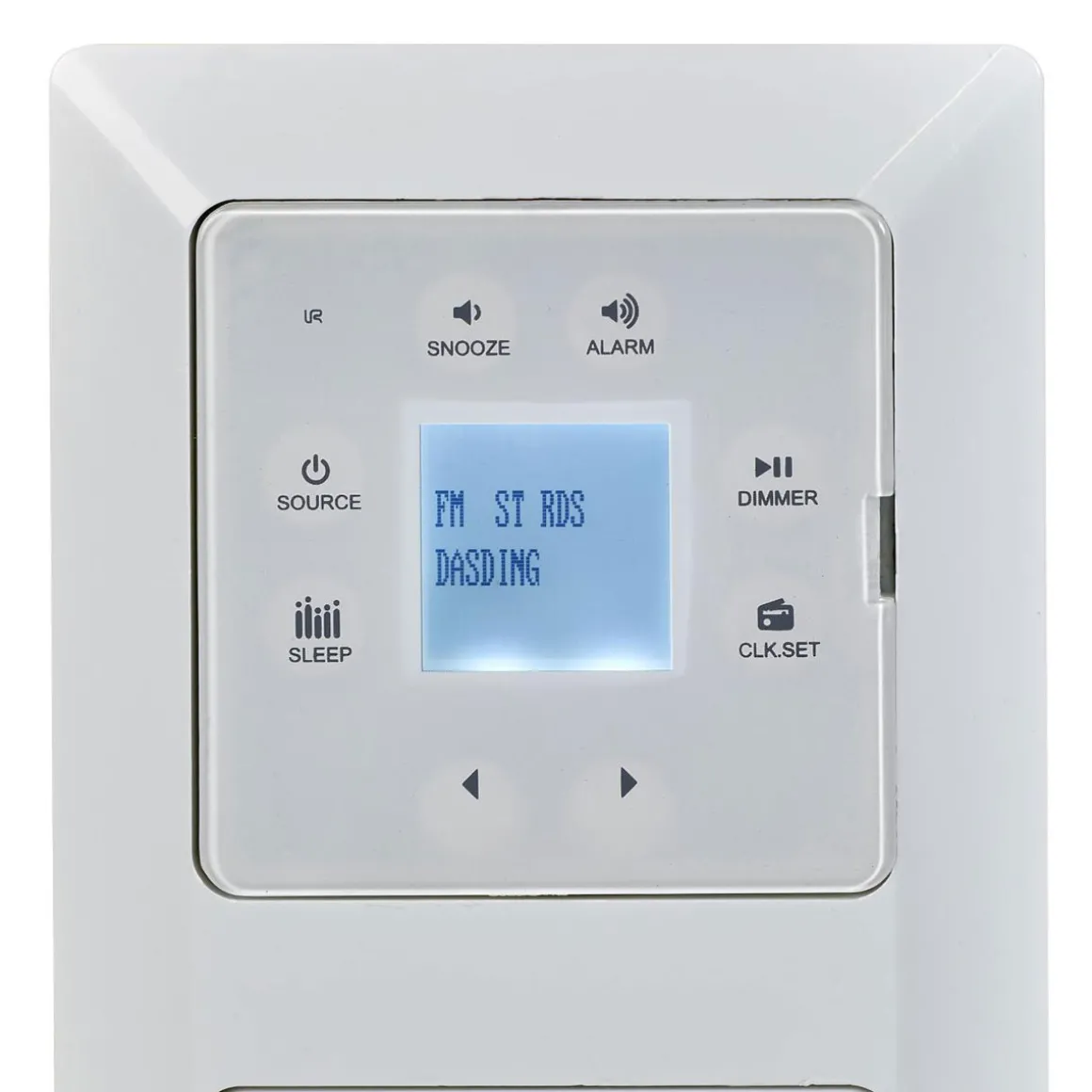 Unitec Unterputz-Radio mit Touchfunktion und Bluetooth weiß