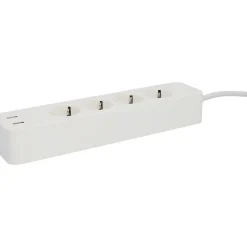 Unitec WIFI Steckdosenleiste Smart 4fach inkl 2xUSB weiß