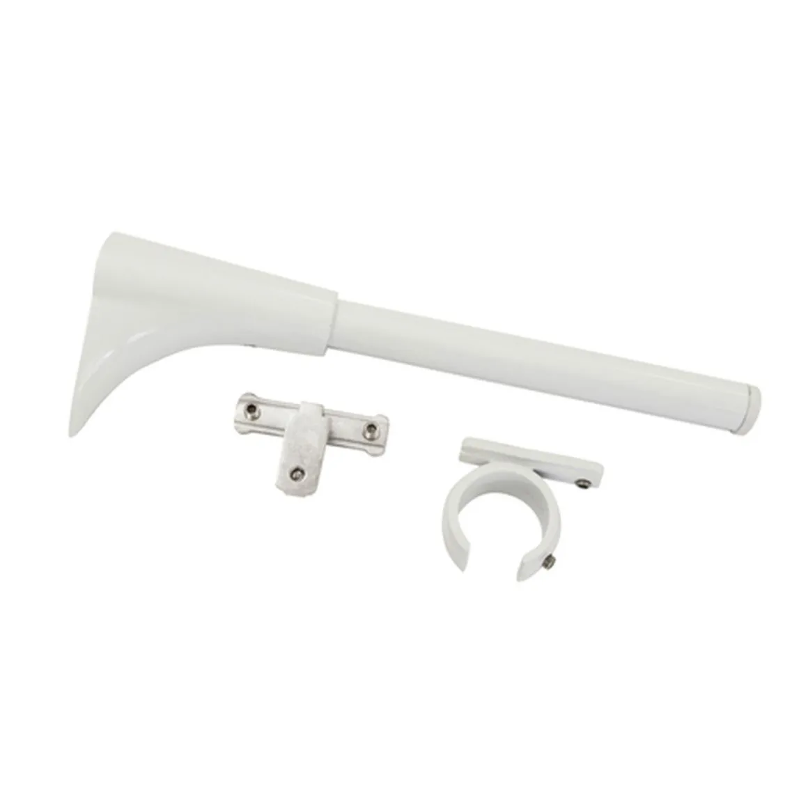 Univers-Träger 1+2lf DM 20cm weiß