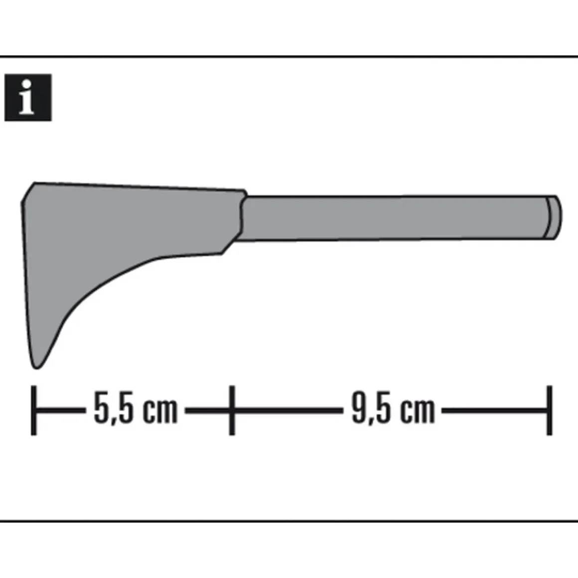 Univers-Träger 1+2lf DM 20cm weiß
