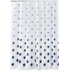 ValblueDuschvorhang Stella Folie 180 x 200 cm blau