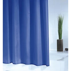 ValblueDuschvorhang Universal Folie 180 x 200 cm ultramarinblau