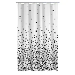 Valblue Duschvorhang Zelda 180x200 cm schwarz