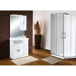 Valblue Eckdusche Quadra für Duschwanne