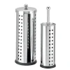 Valblue Ersatzrollenhalter und WC-Bürstengarnitur silber
