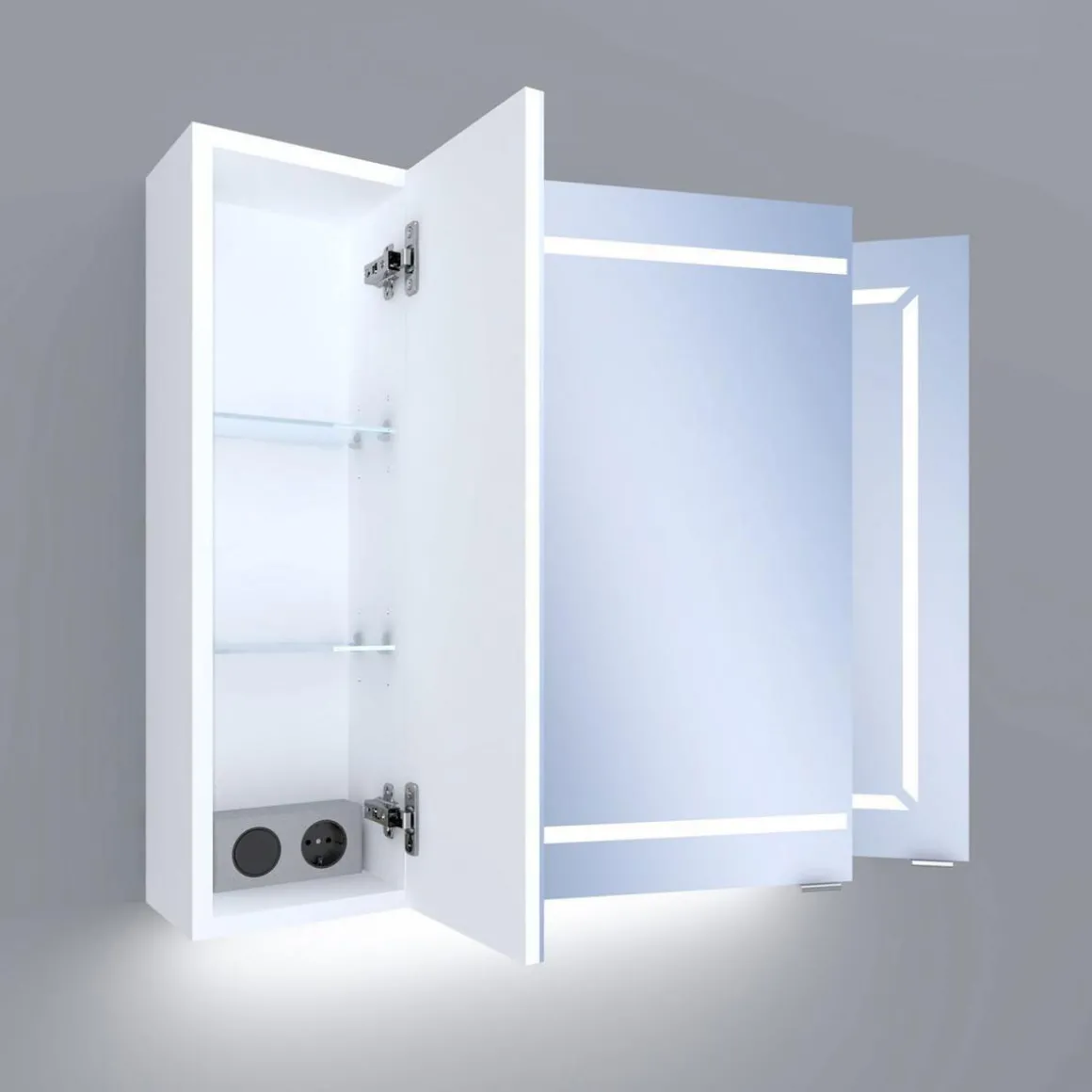 Valblue Spiegelschrank Loris 80 cm
