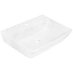 Valblue Waschtisch Roman, Breite 60cm, 1 Hahnloch, mit antibakterielle Beschichtung