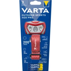 Varta LED-Kopfleuchte Outdoor Sports H20 Pro inkl Batteriebestückung