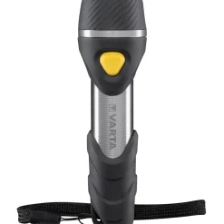 Varta LED-Taschenlampe Day Light Multi LED F10 mit Batterien schwarz