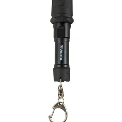 Varta LED-Taschenlampe Key Chain 16701 mit Batterien schwarz