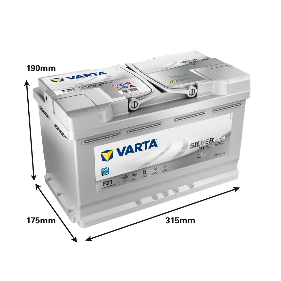 Varta Silver Dynamic F21