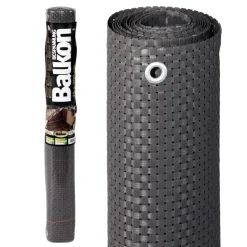 Videx Balkonbespannung Titangrau 90 cm