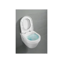Villeroy & Boch Wand-WC-Set Architecturat abnehmbar Direct Flush, inkl. Wc-Sitz, Absenkautomatik