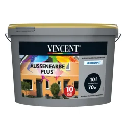 VincentFassadenfarbeAussenfarbe Plus MIX IT! 10 l