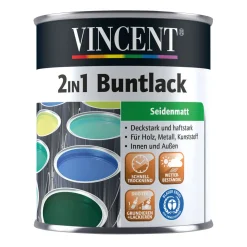Vincent 2in1 Buntlack silbergrau seidenmatt 750 ml