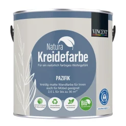 VincentNatura Kreidefarbe Pazifik matt 2,5 L