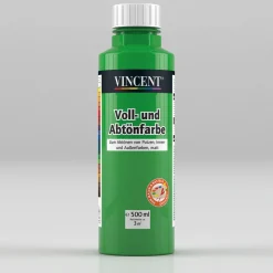 Vincent Voll- und Abtönfarbe grasgrün 0,5 L