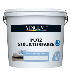 VincentWandfarbe Putz Strukturfarbe MIX IT! 5 l
