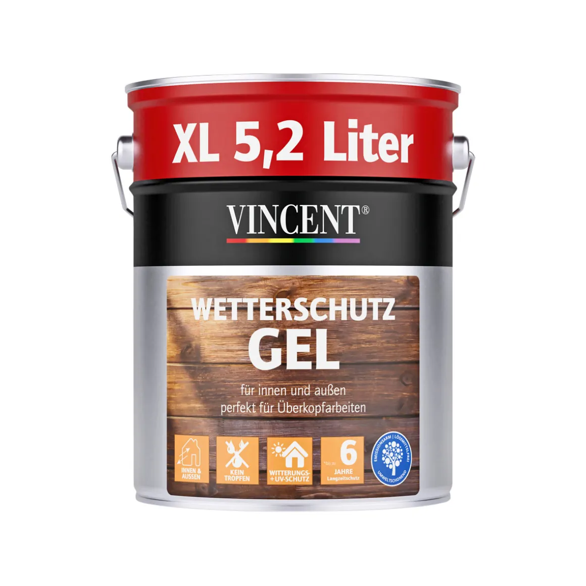 Vincent Wetterschutz Gel Palisan 5,2 L