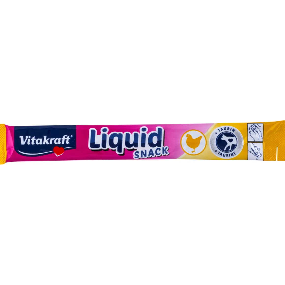 Vitakraft Katzensnack Liquid SNACK Huhn und Taurin 6 x 15 g