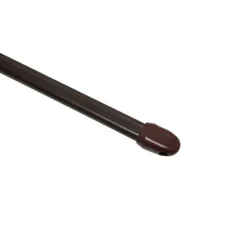 Vitragestange extra braun 100 cm