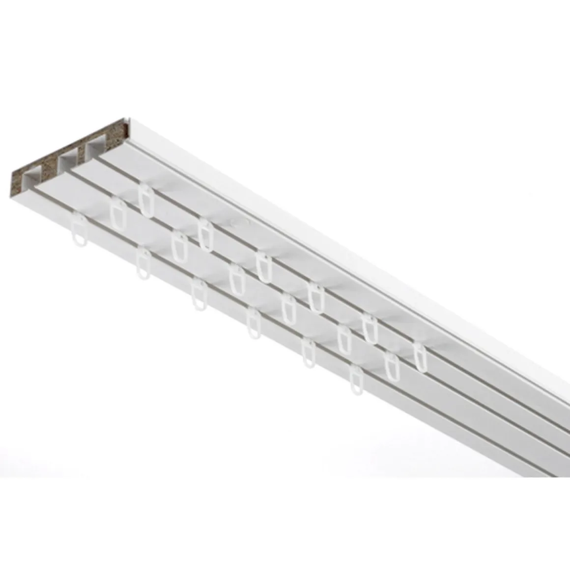 Vorhangschiene GE 3 120cm weiß