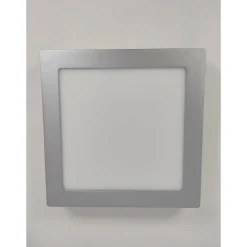 WallCeiling Lunar LED-Panel 225x225 mm15,4W 230V Chrom matt Alu