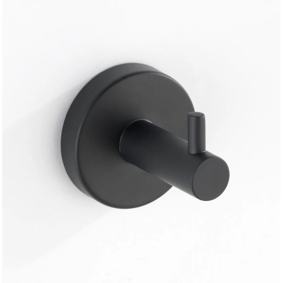 Wandhaken Uno, Bosio Black, E/S, matt