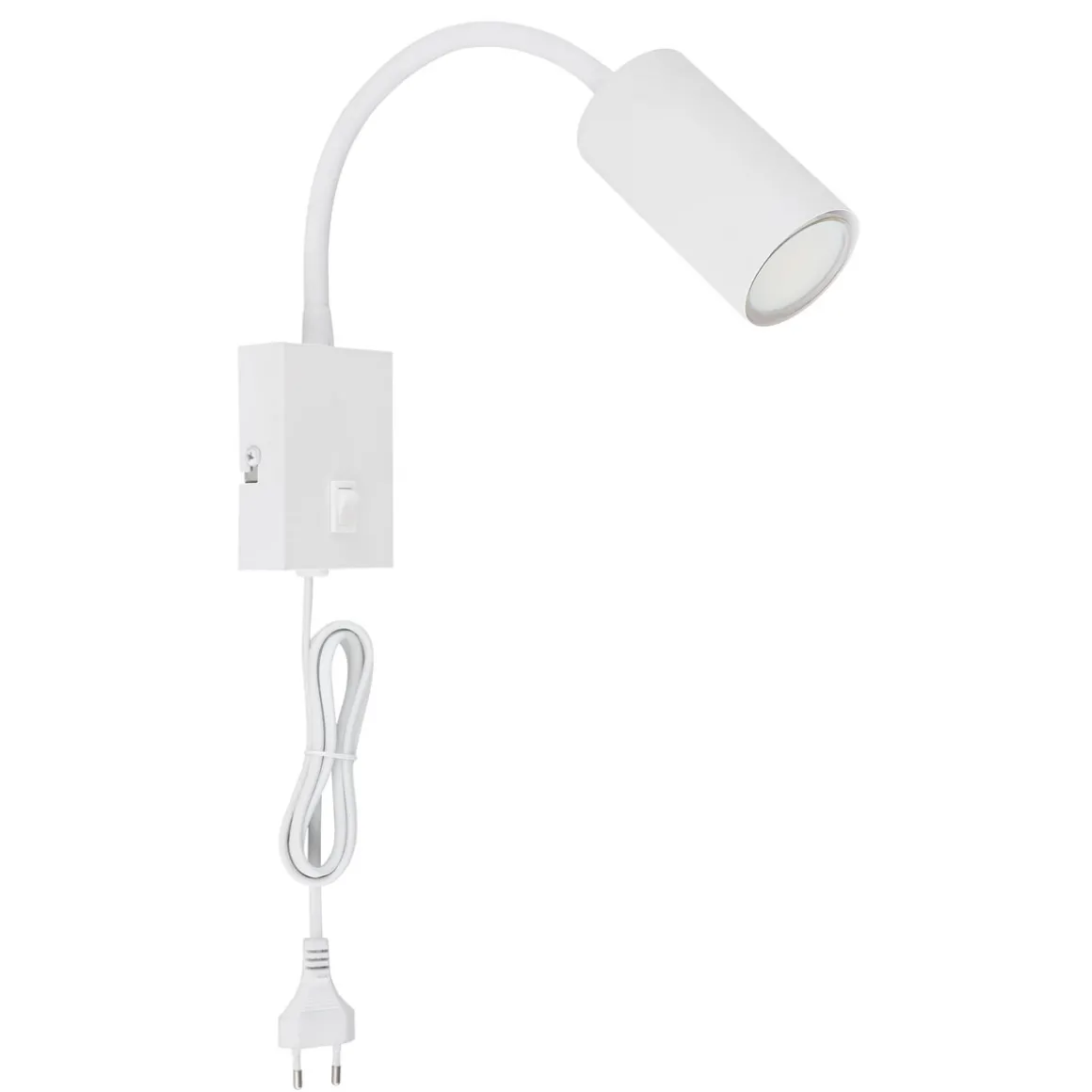 Wandleuchte Robby, exkl. 1x GU10 25WMetall weiss mattBxH: 70x440mm
