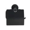WC-Papierhalter m Deckel Bosio Black