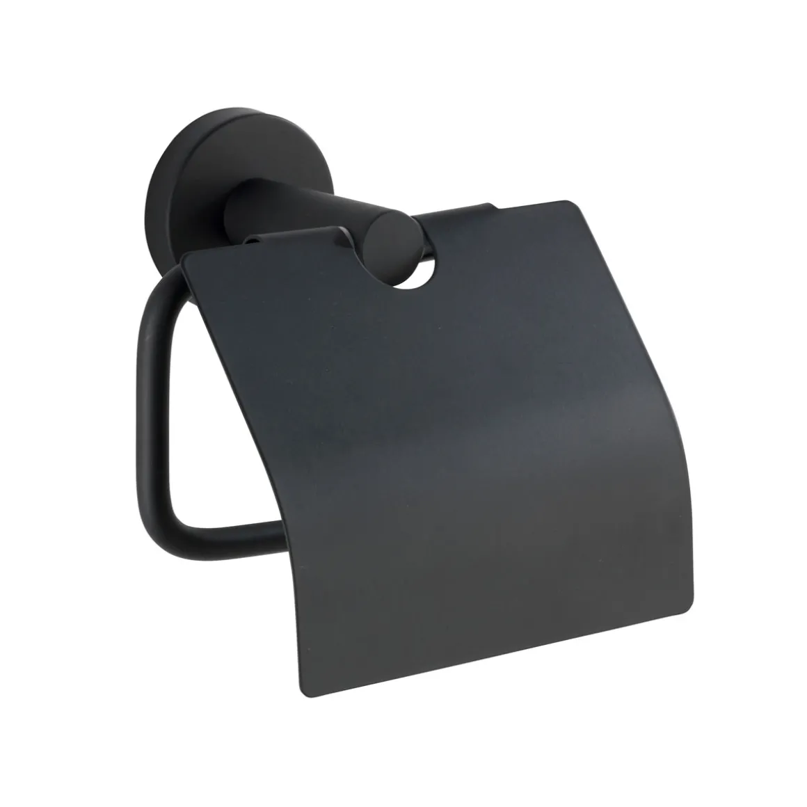 WC-Papierhalter m Deckel Bosio Black